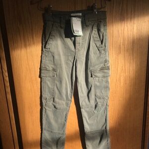 Green cargo pants